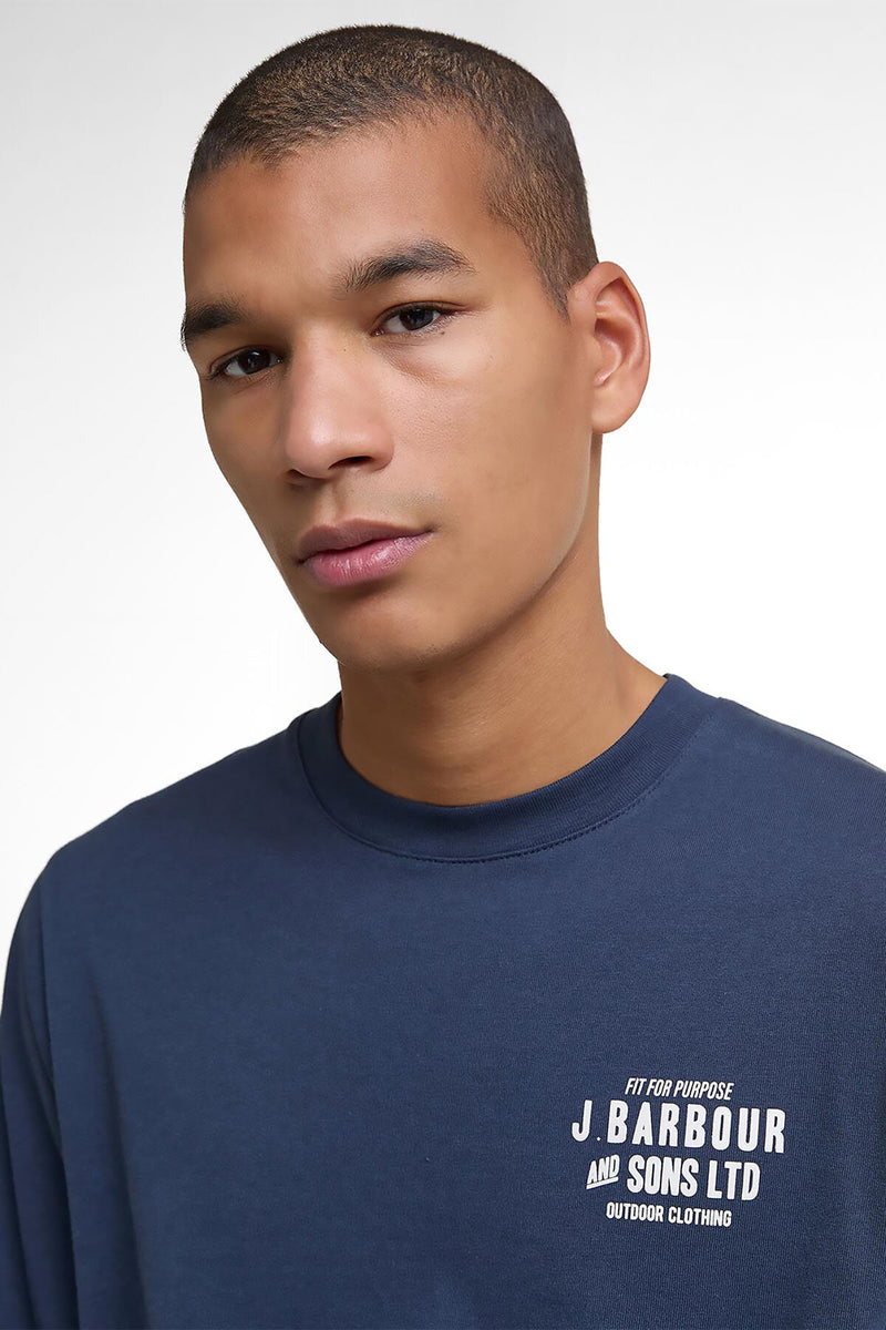 T-shirt con stampa a maniche lunghe Pointer