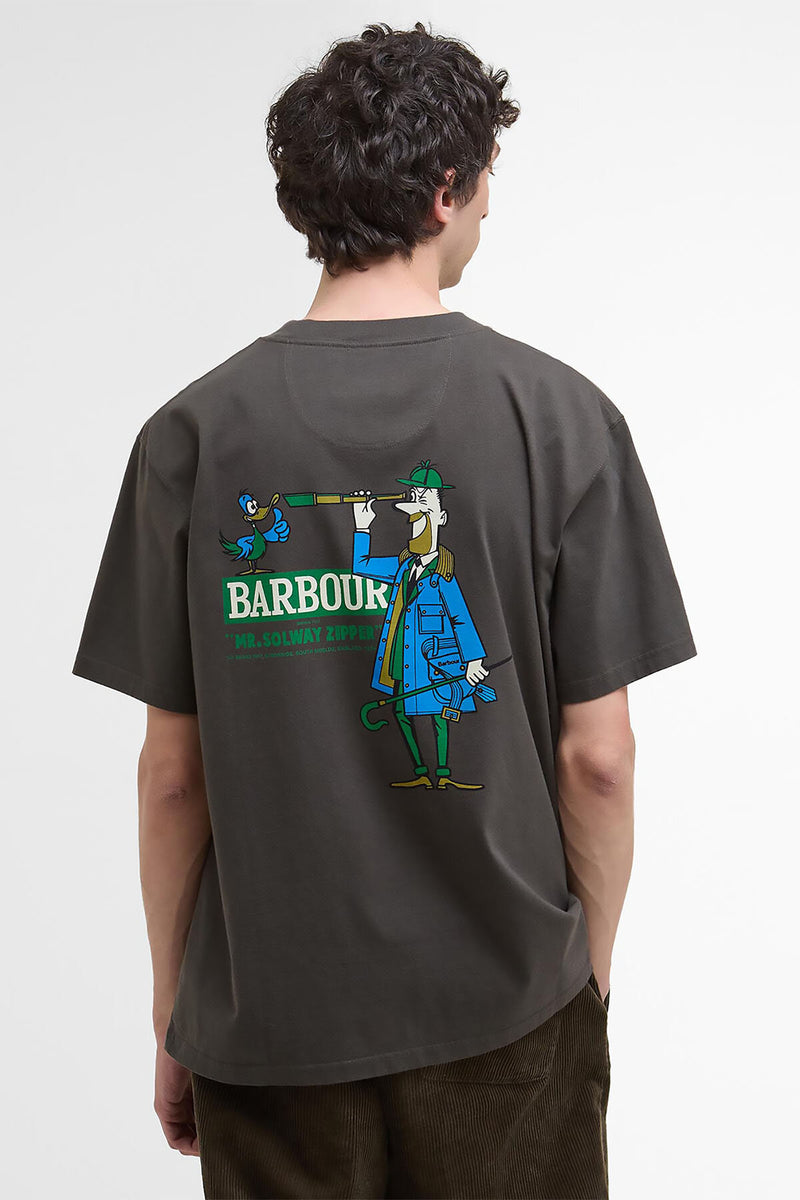 T-shirt oversize con stampa “Mr Solway”