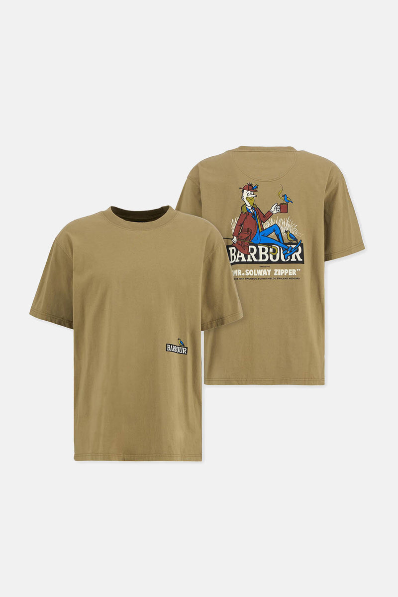 T-shirt oversize con stampa Campbell