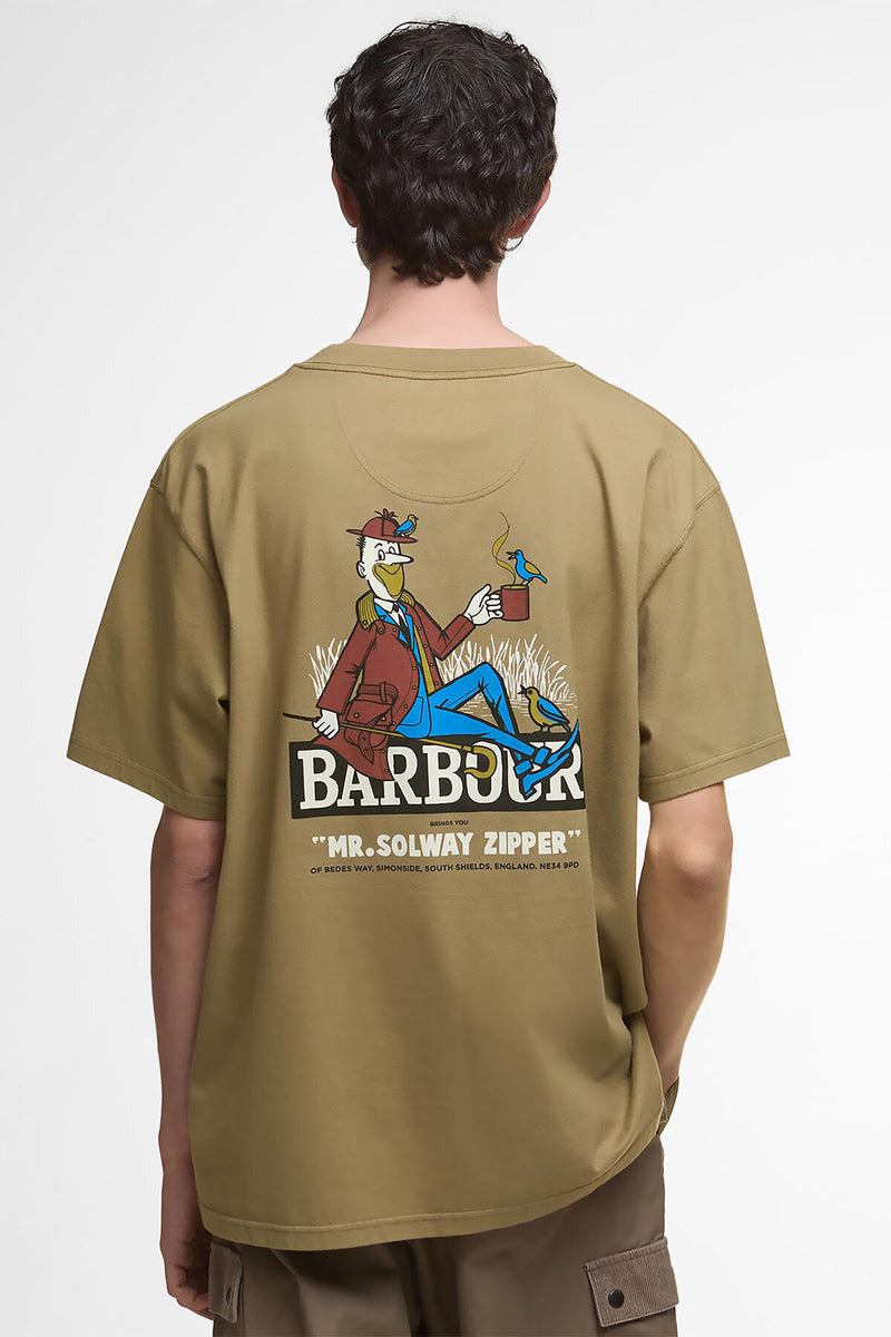 T-shirt oversize con stampa Campbell