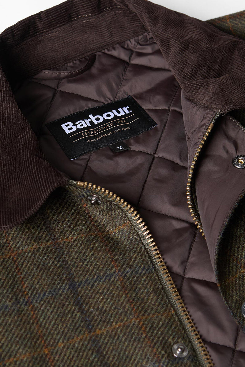 Giacca Bedale in lana con motivo a scacchi