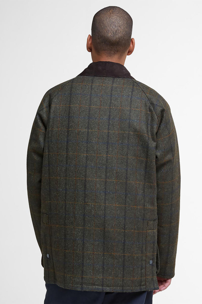 Giacca Bedale in lana con motivo a scacchi