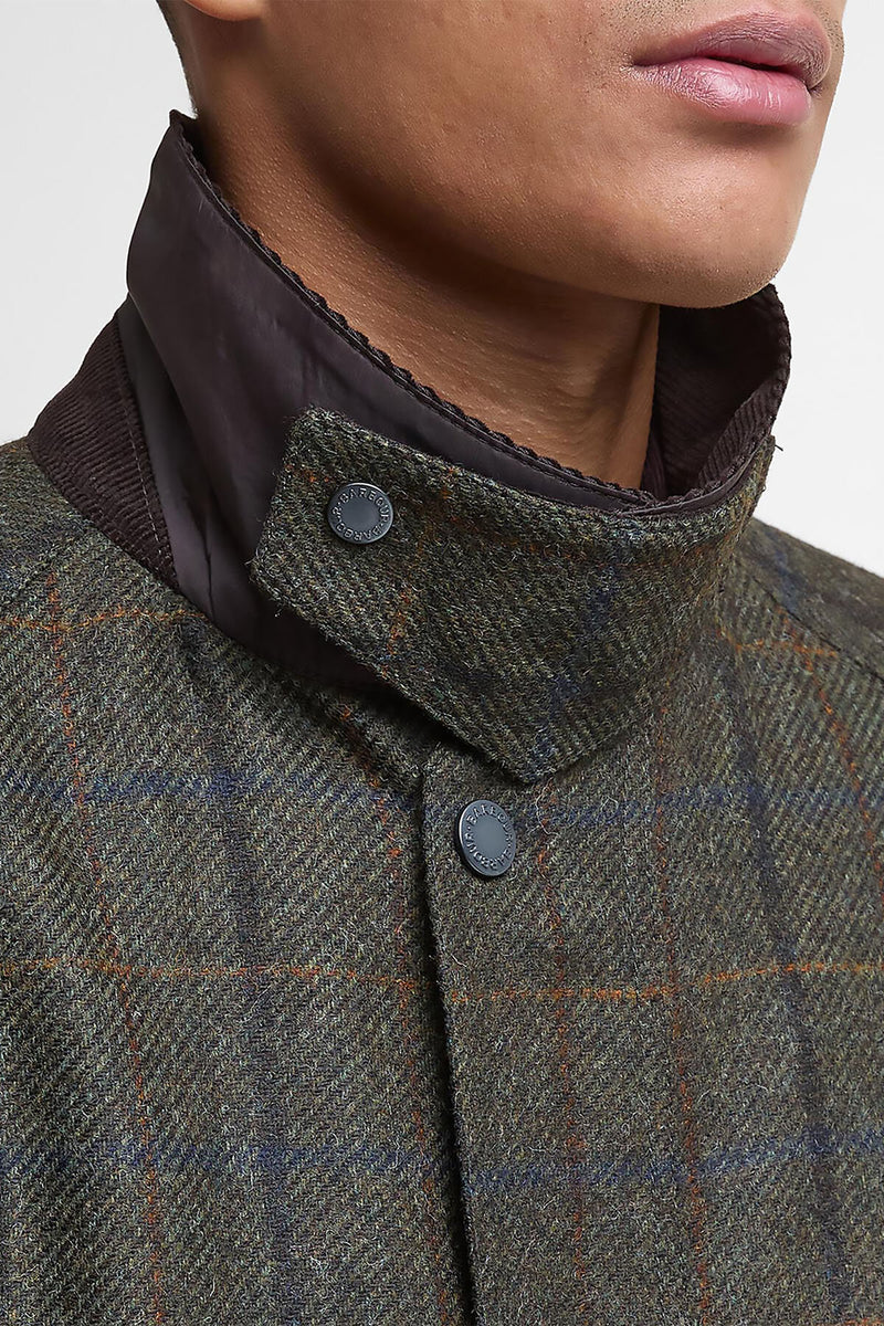 Giacca Bedale in lana con motivo a scacchi