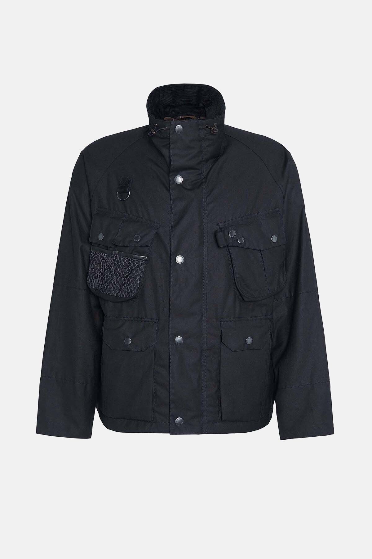 Barbour Modified Dryfly Waxed Jacket Black by Barbour | Men | WP Store