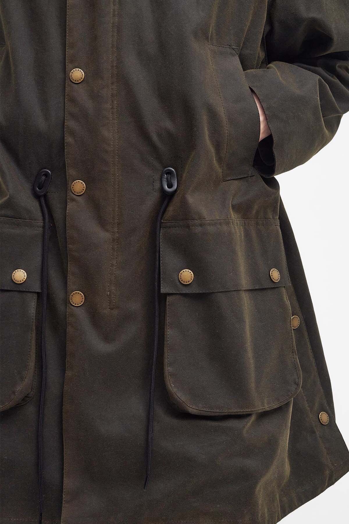Barbour Bedale Waxed Trench Coat Olive by Barbour | Men | WP Store