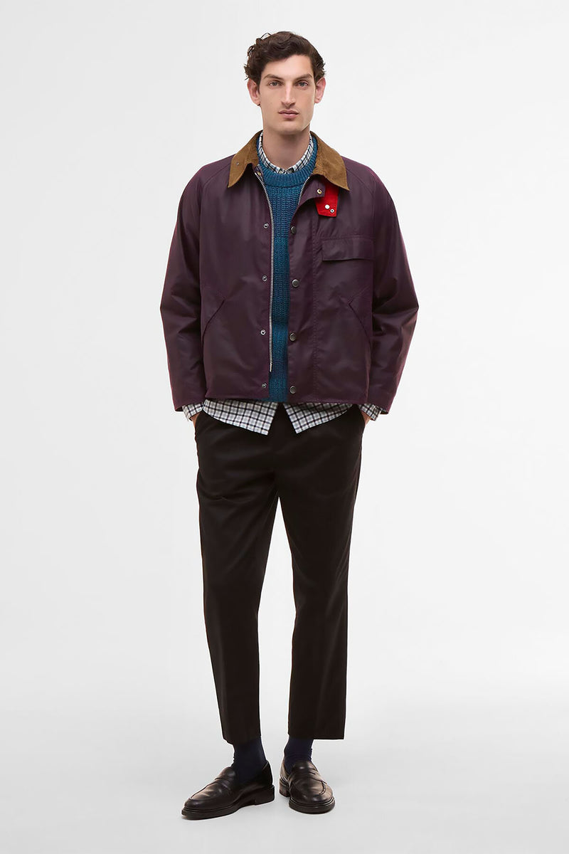 Barbour × Paul Smith TRANSPORT ワックスジャケット Paul Smith Loves Barbour