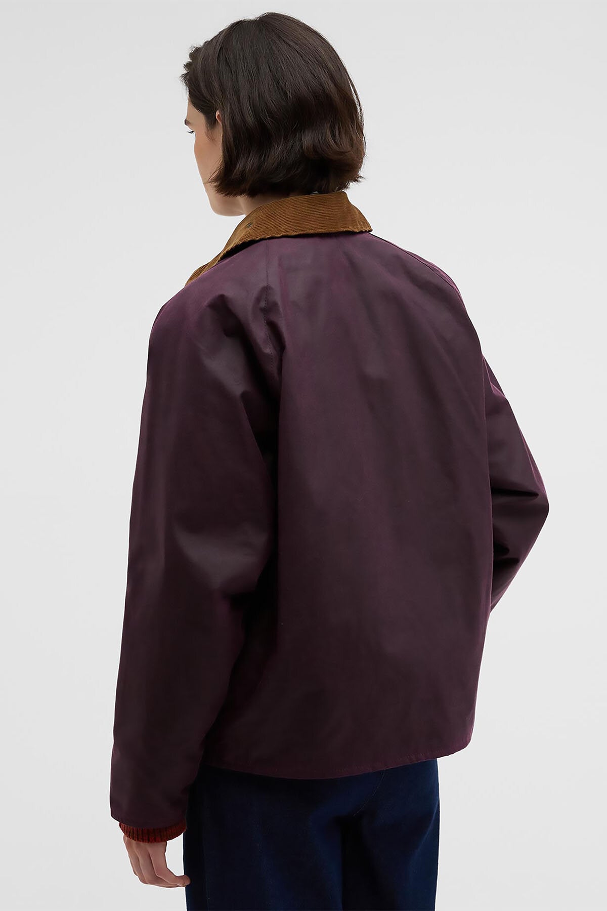 Paul Smith loves Barbour Transport Waxed Jacket Grape by Barbour