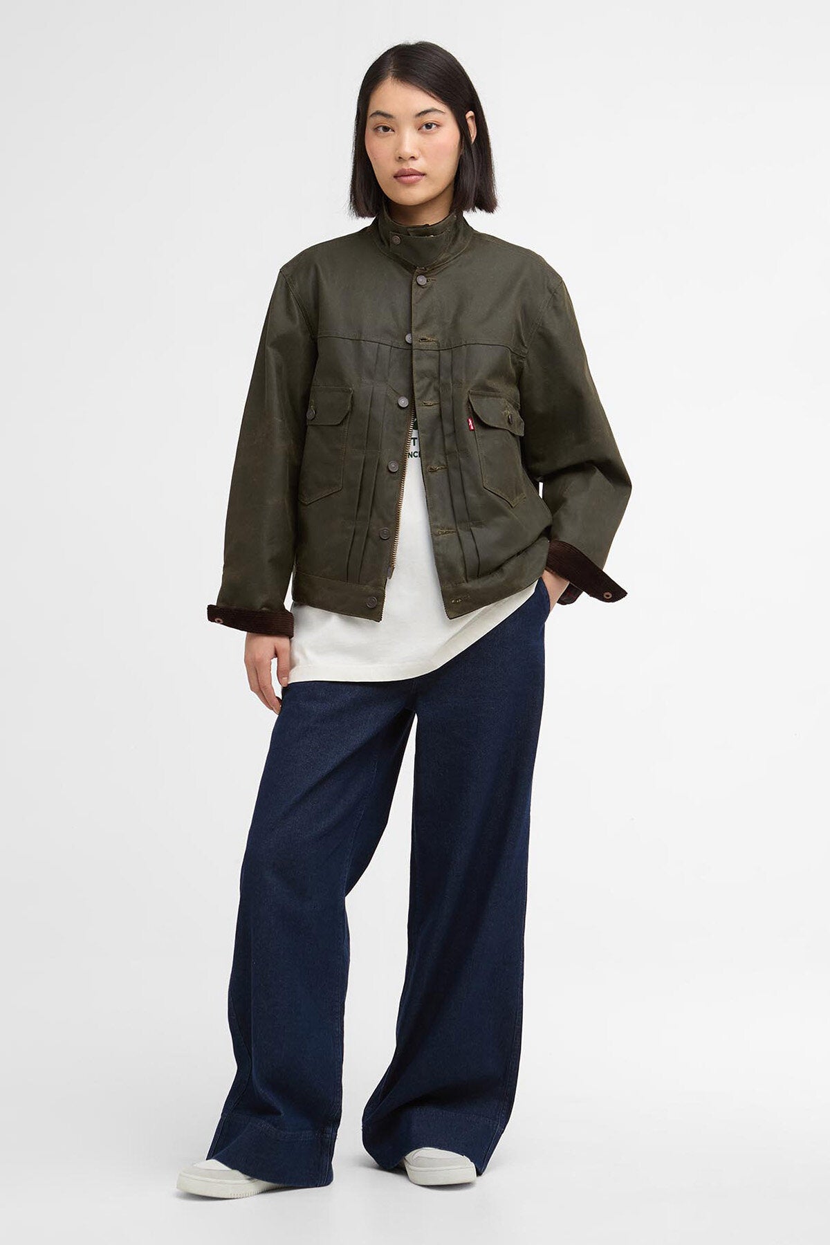 Levi’s × Barbour Type II Waxed Jacket M Buy Barbour x Levi's Type II Waxed Jacket for N/A 0.0 | BARBOUR_US