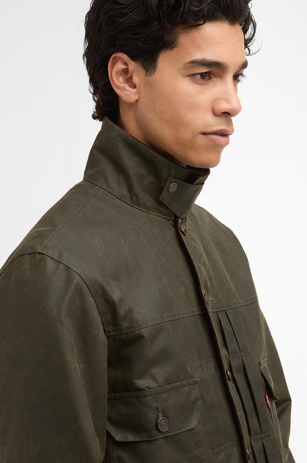 Levi’s® X Barbour Type II Waxed Jacket M Barbour x Levi's Type Ii Wax Jkt Archive olive by Barbour | Men