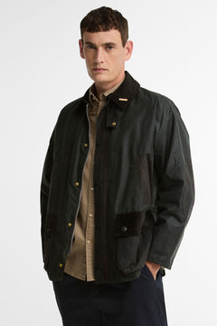 Barbour Icons Patch Bedale Waxed Jacket