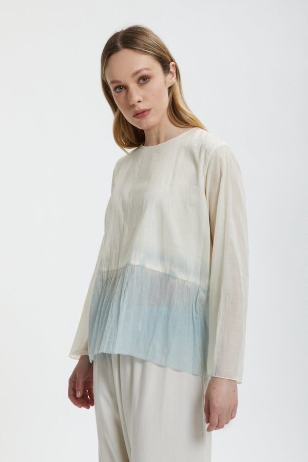 Long-sleeve Nila blouse