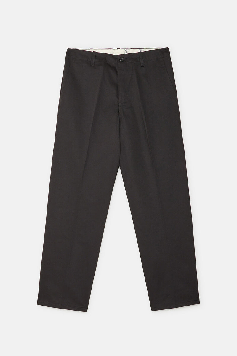 Pantaloni in Twill Taglio Dritto
