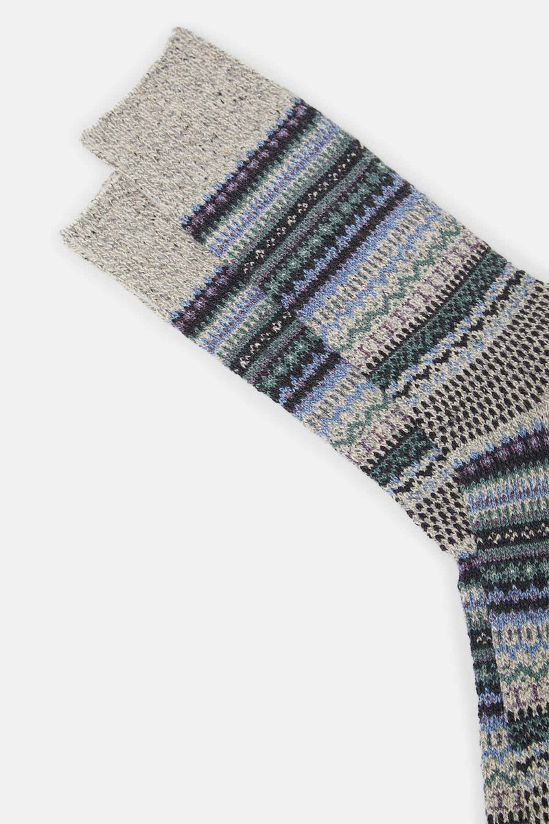 Nordic Pattern Socks