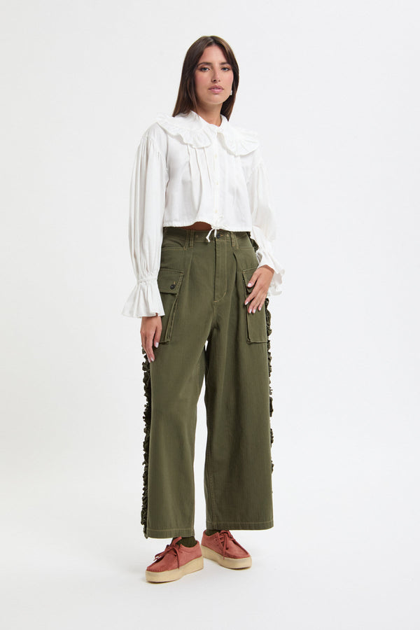 Monogram Stitch Spencer Shirt