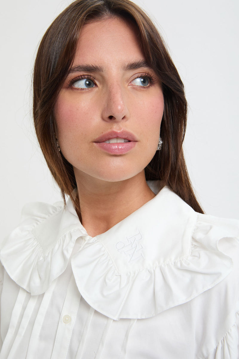 Camicia Spencer con ricamo monogram