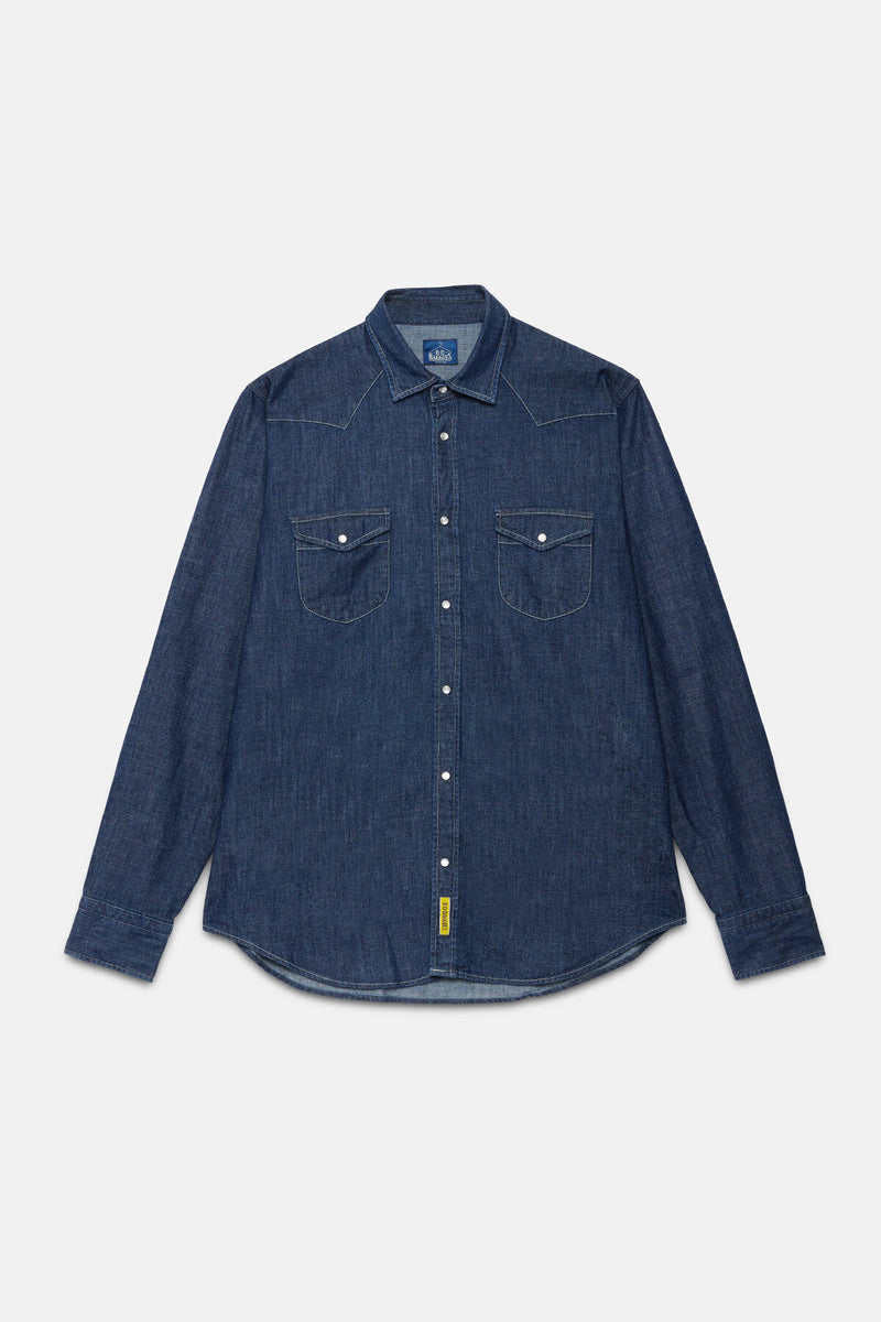 Camicia Texana in Denim