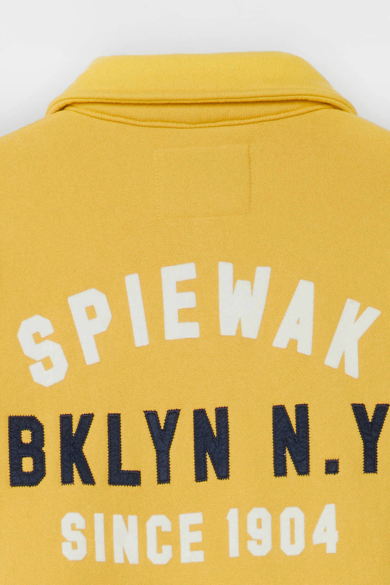 Half Zip Stand Collar Sweatshirt