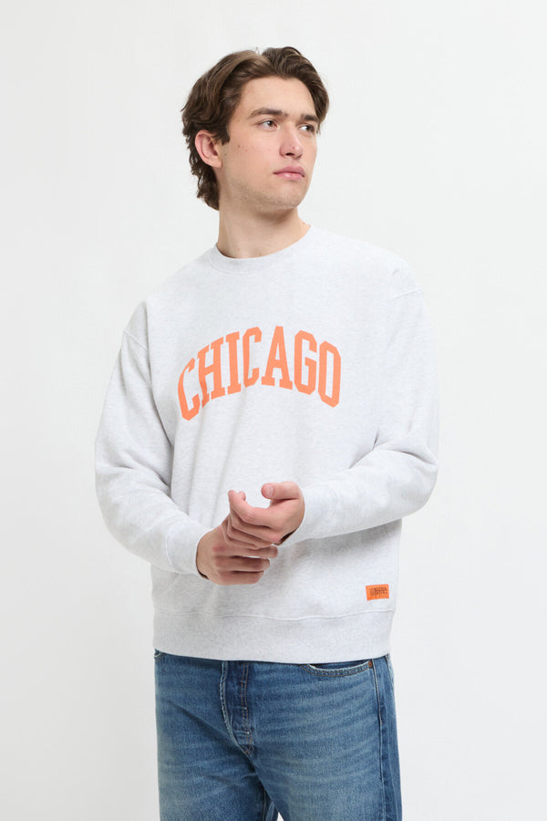 Chicago Printed Sweat Shirt
