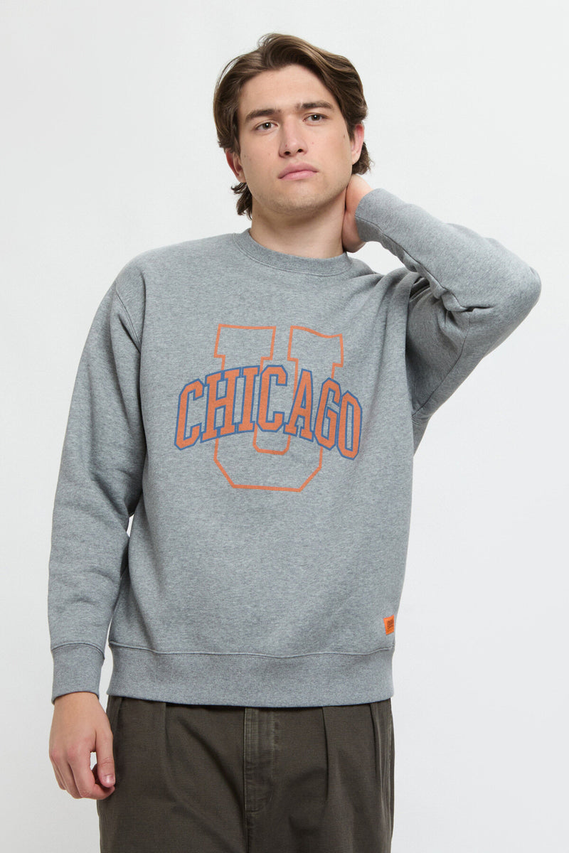 U/Chicago Printed Sweat Shirt