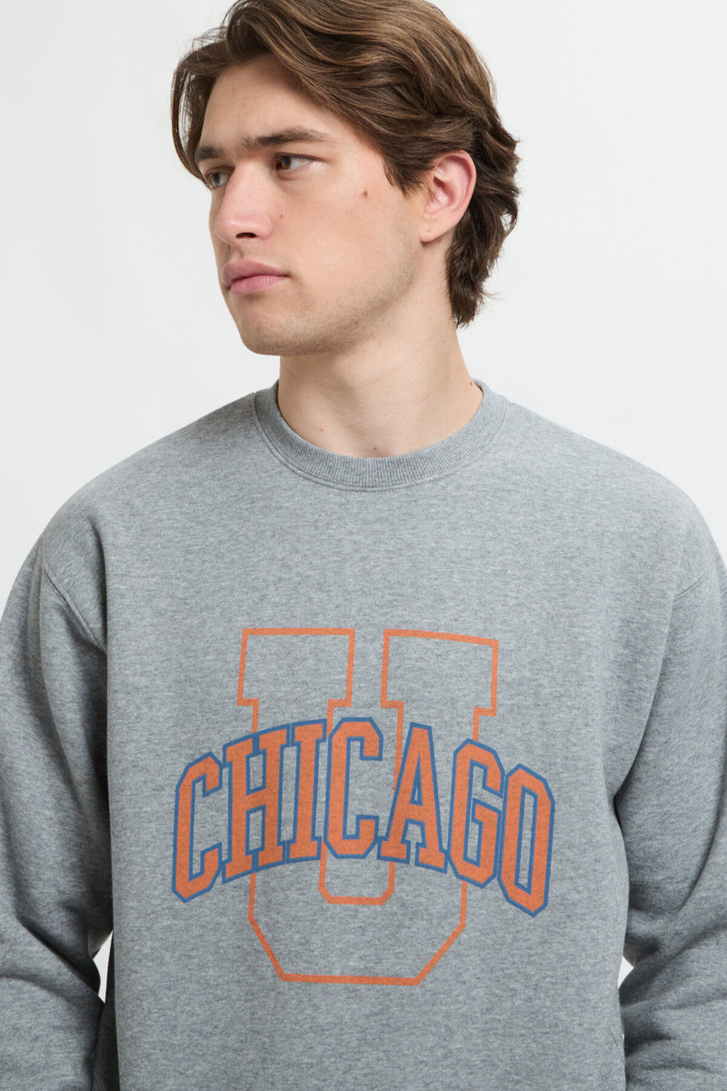 U/Chicago Printed Sweat Shirt