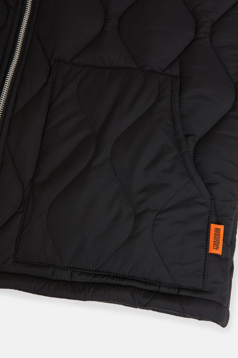 Quilt Vest Black by Universal Overall | Men | WP Store