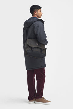 Borsa a tracolla Field in tessuto cerato