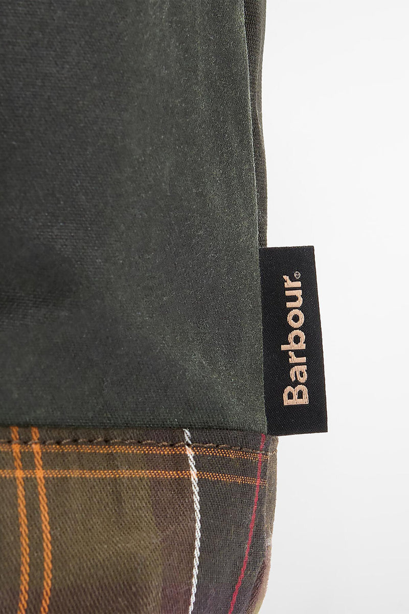 Borsa tote Field in tessuto cerato Barbour