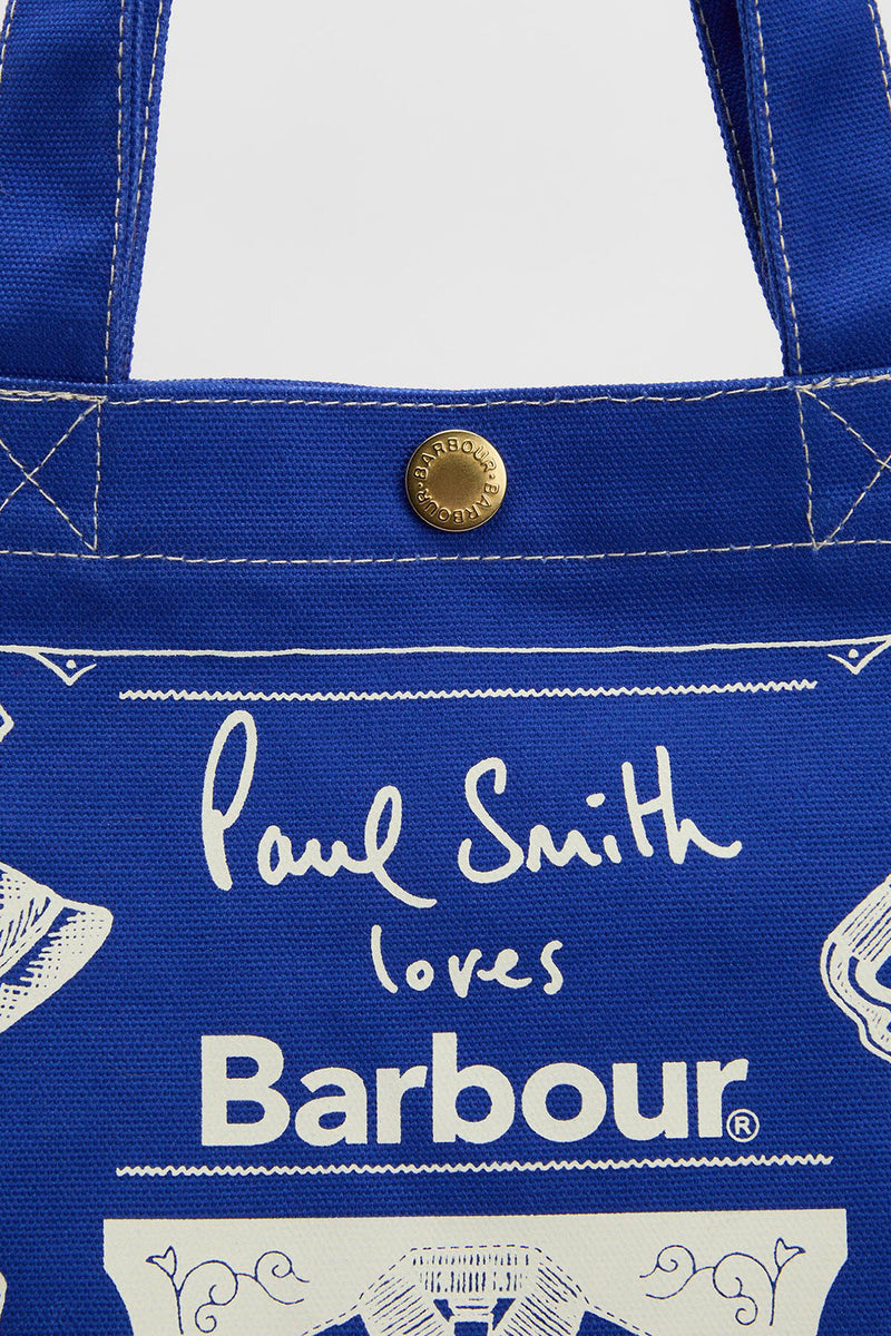 Paul Smith loves Barbour Best in Show Tote Bag Blue by Barbour