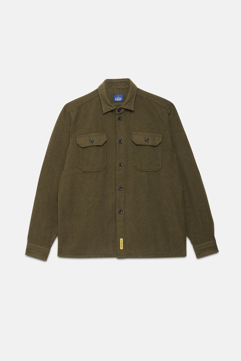 Overshirt in Herringbone