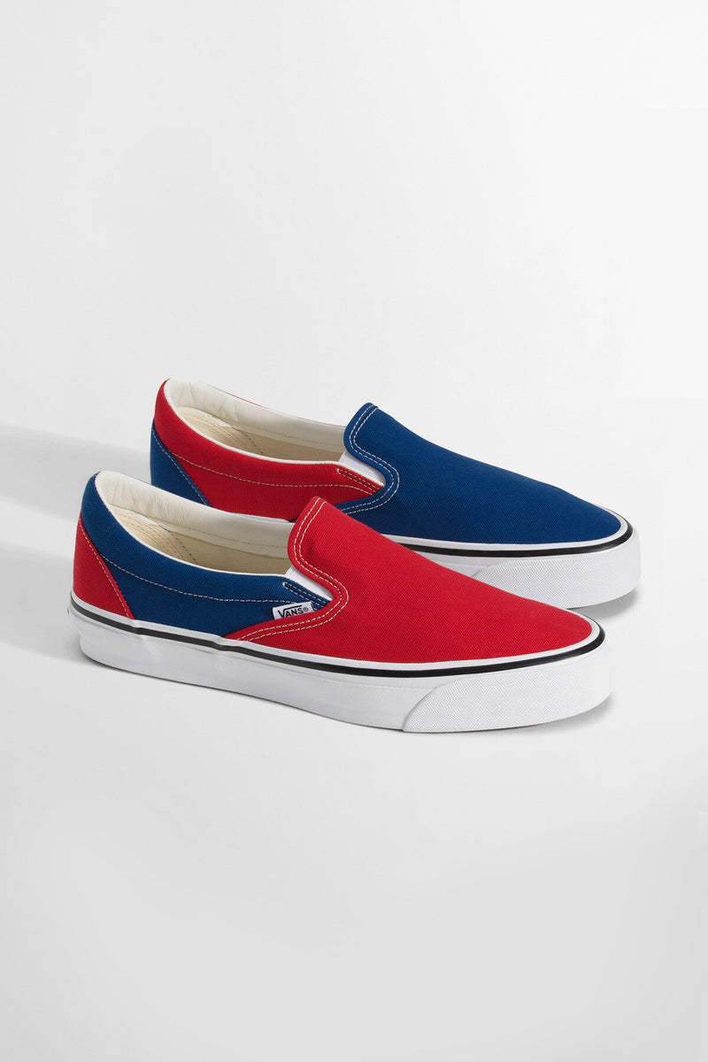 OTW by Vans X Engineered Garments Classic Slip-On 97 Red navy by