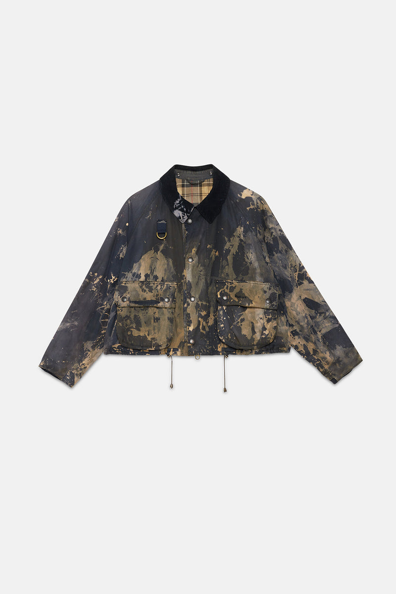 Giacca Barbour Tie&Dye Reworked