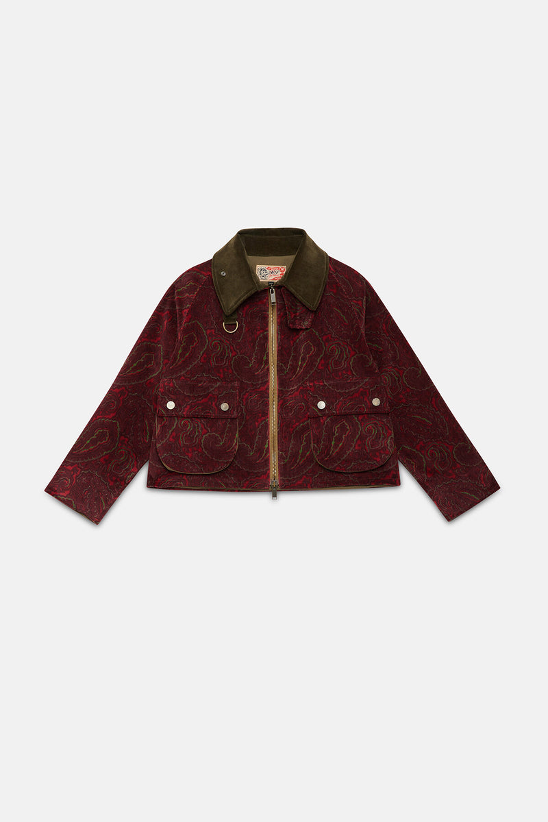 Corduroy Paisley Spey Jacket