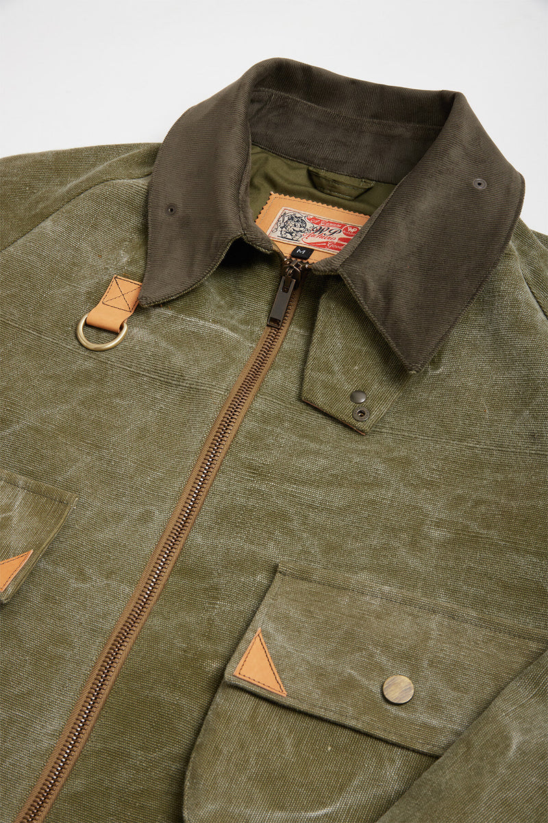 Giacca corta in canvas