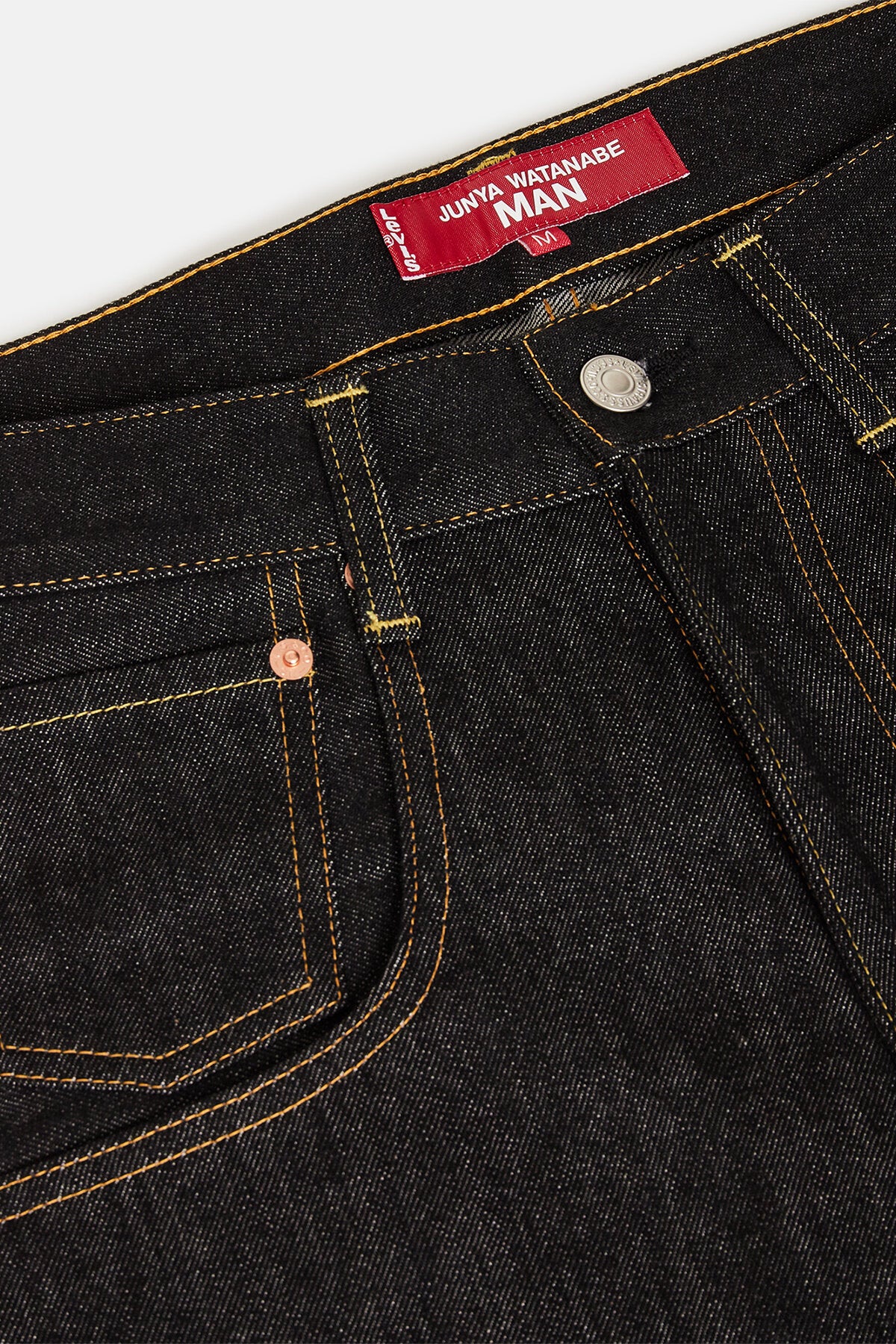 Levis Pantaloni in Cotone Levi's x Junya Watanabe Black | Uomo