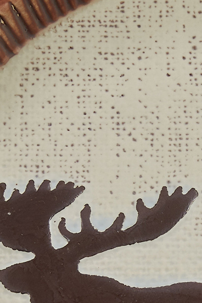 Wilderness Trail - Piatto per insalata, motivo alce