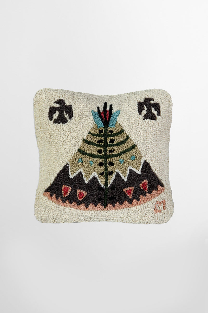 Cuscino decorativo in lana Teepee