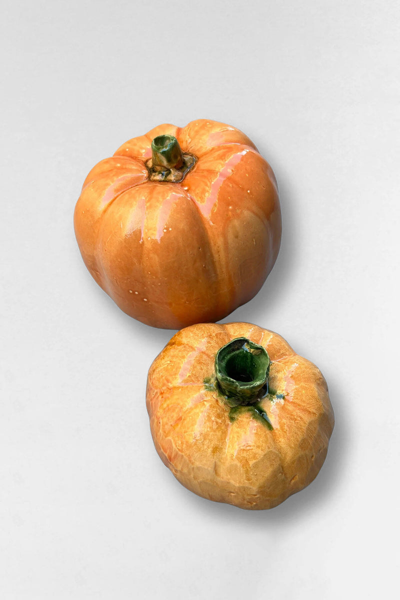 Zucca replica in ceramica smaltata