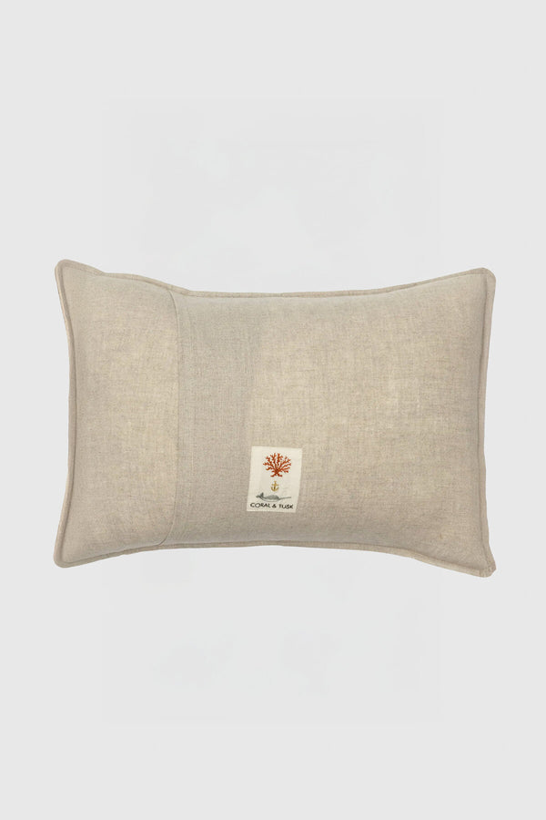 Cuscino tascabile Babbo Natale con slitta