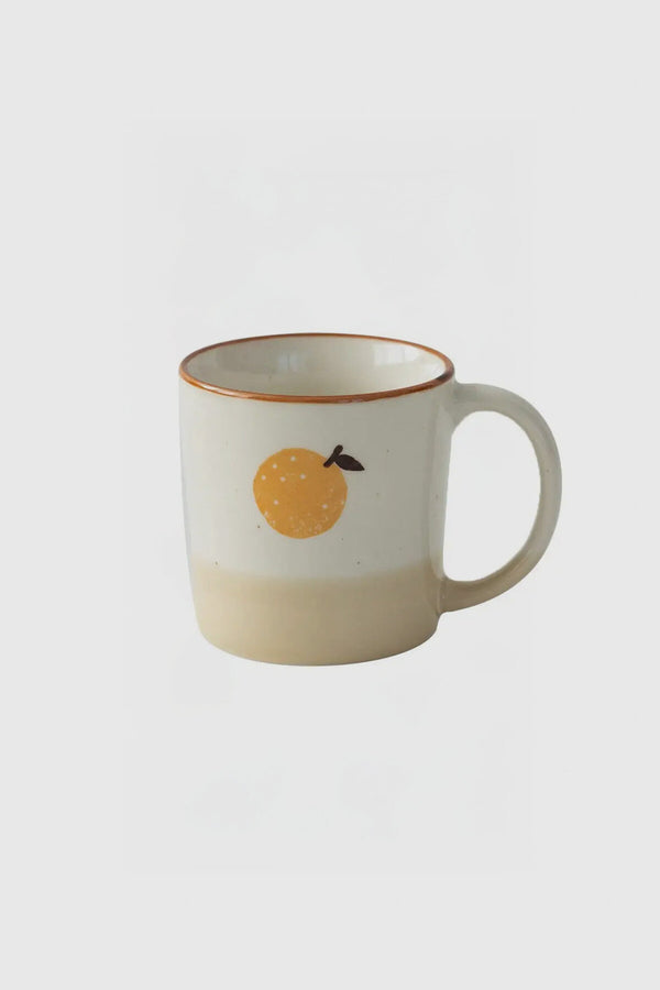 Minoyaki ceramic mug Yuzu