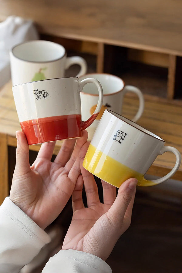 Minoyaki ceramic mug Yuzu