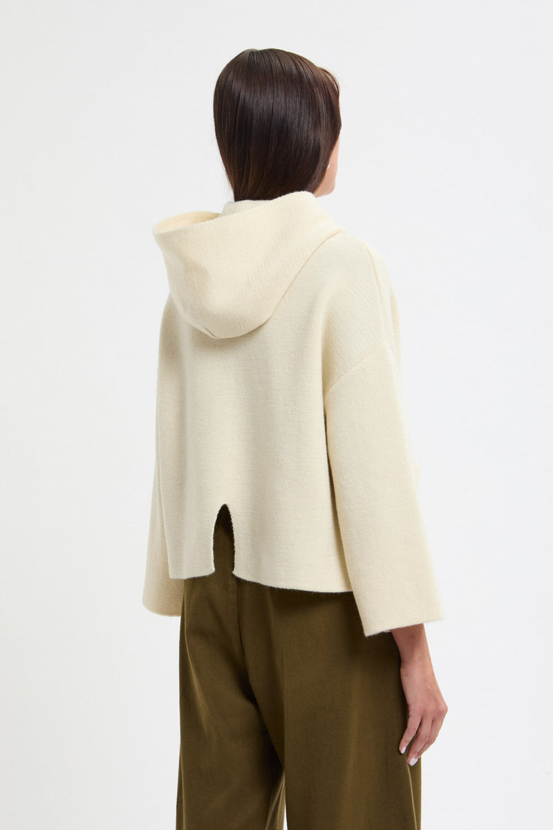 Giacca corta in lana