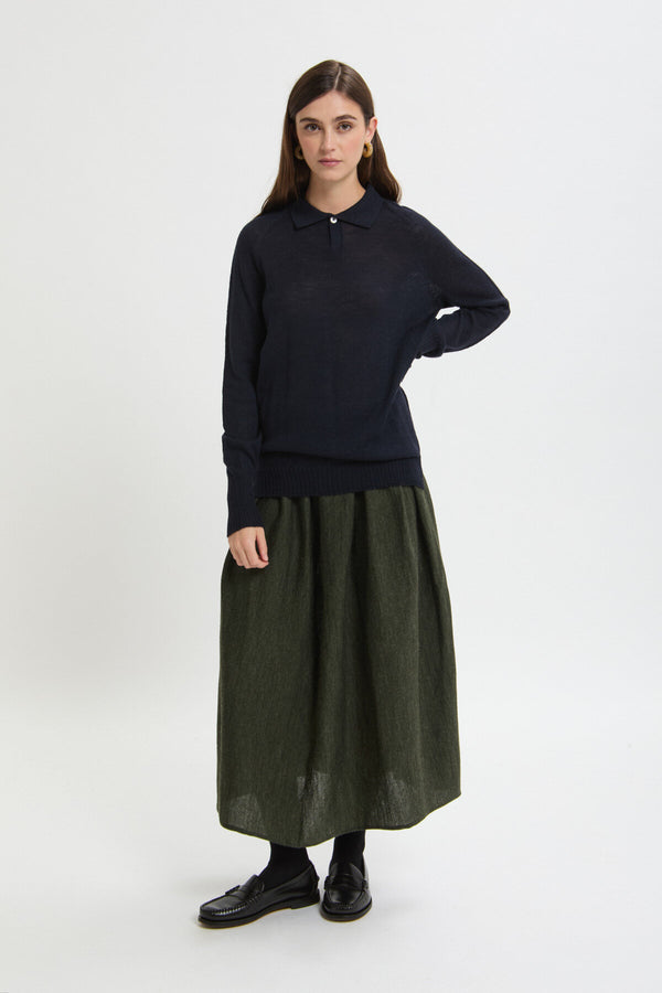 Pleated skirt Jaw
