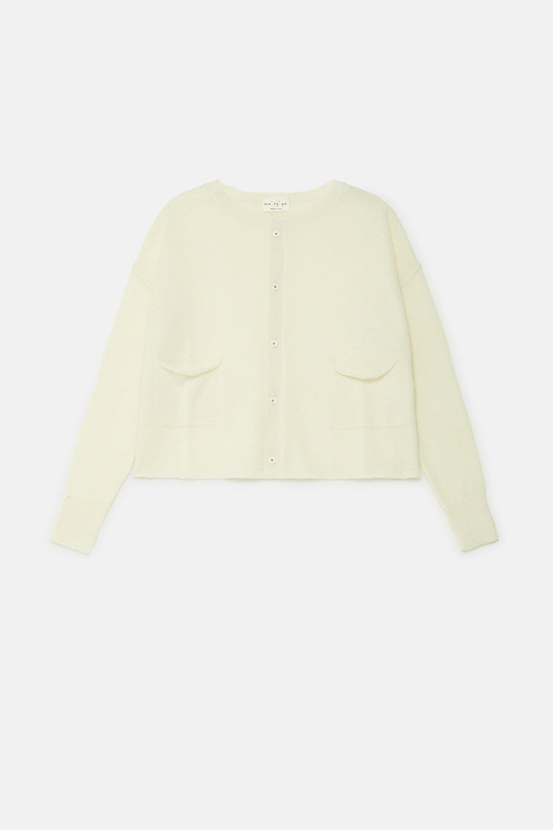 Cardigan R-Neck Light Jaw