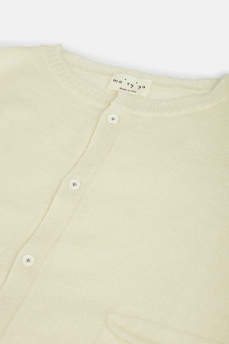 Cardigan R-Neck Light Jaw