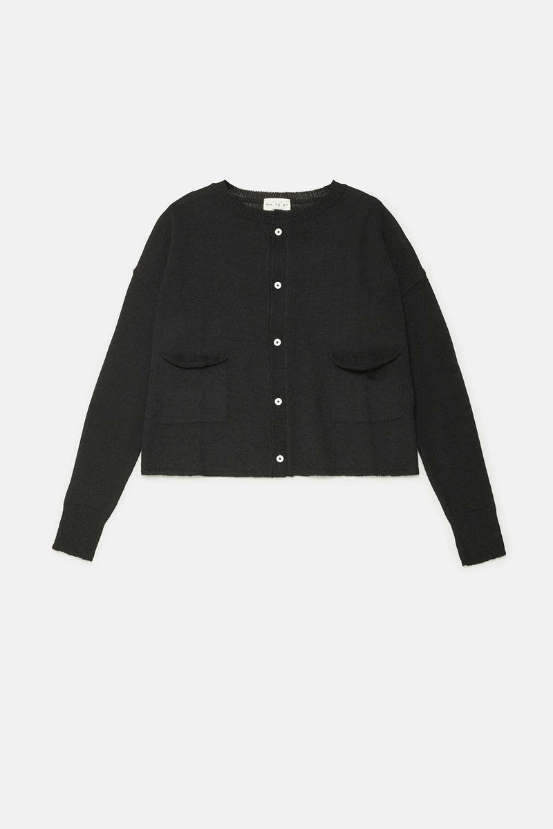 Cardigan Jaw leggero a girocollo