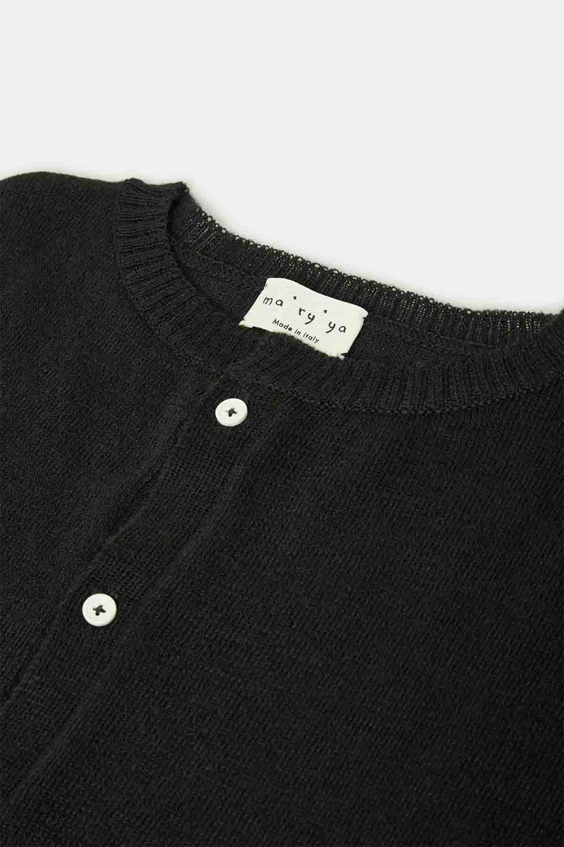 Cardigan Jaw leggero a girocollo