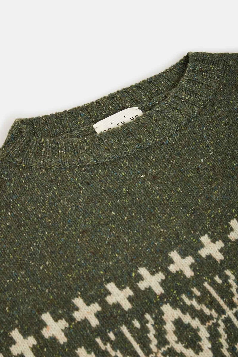 Gilet con motivo jacquard