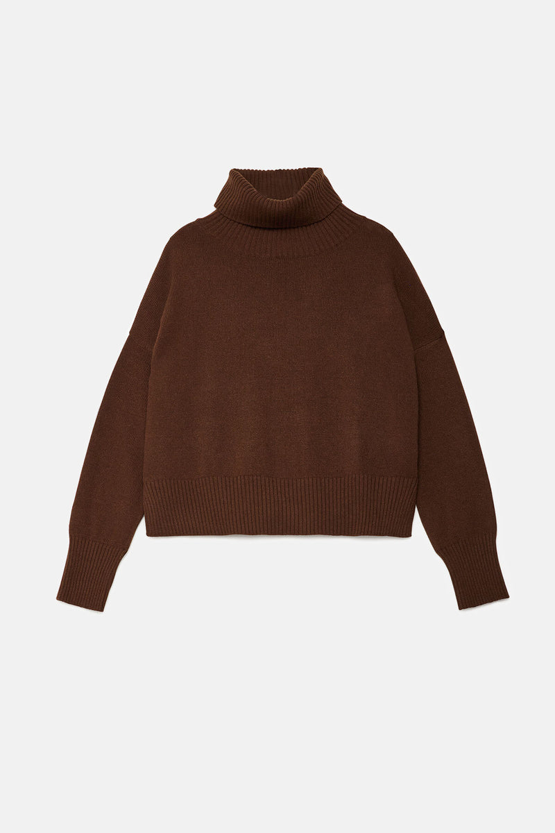 Virgin wool and cashmere sweater