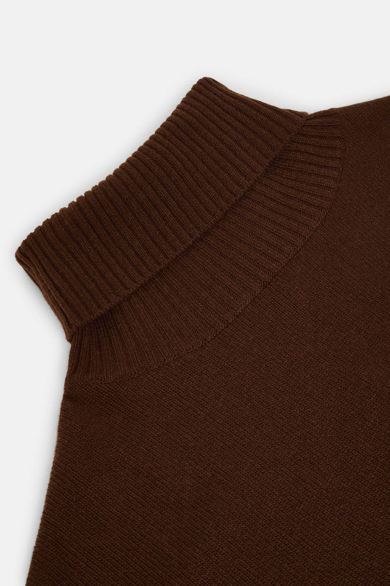 Virgin wool and cashmere sweater