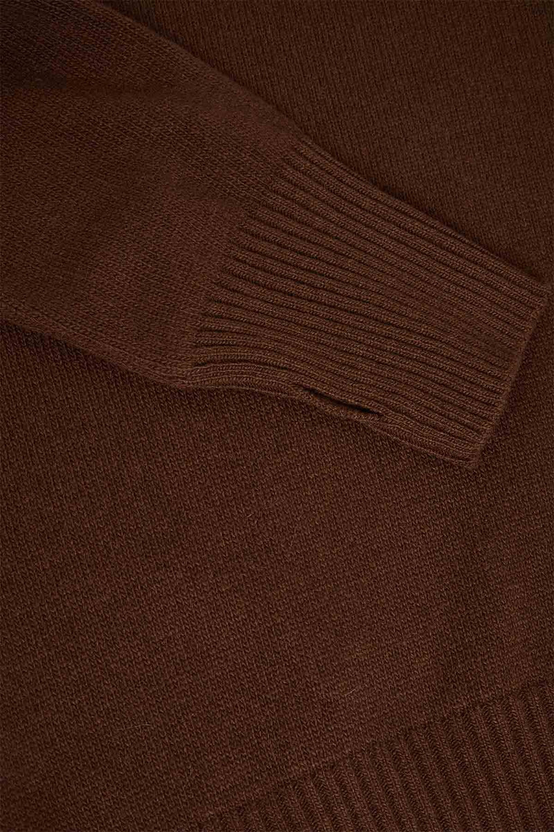 Virgin wool and cashmere sweater